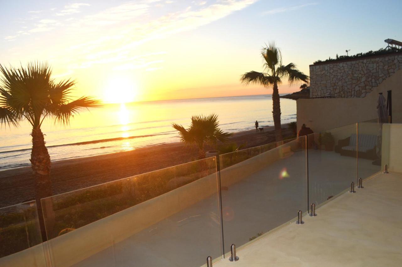 Maravilloso Apartamento Amanecer Cabo A Pie De Playa Y Mar En Chalet Roquetes Alicante Exteriör bild