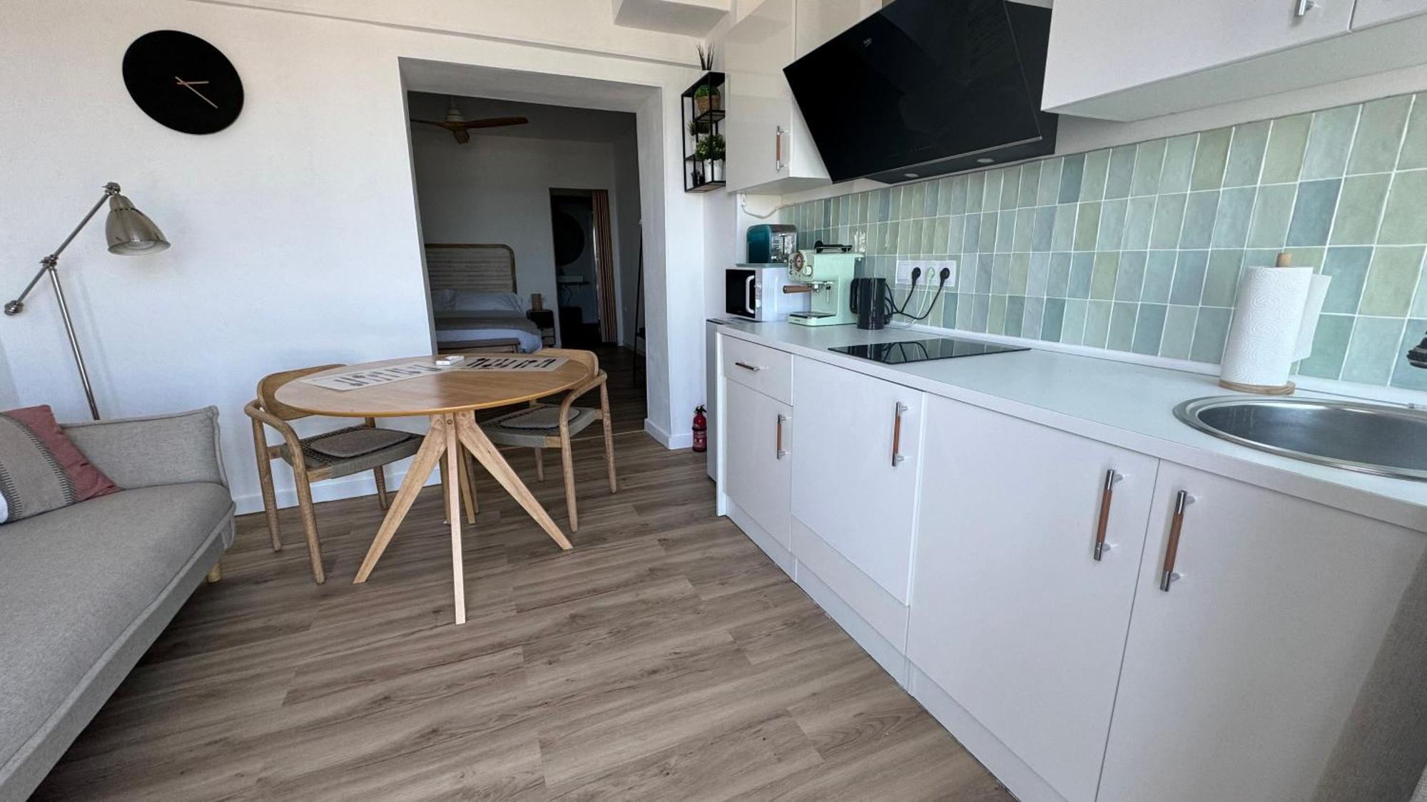 Maravilloso Apartamento Amanecer Cabo A Pie De Playa Y Mar En Chalet Roquetes Alicante Exteriör bild