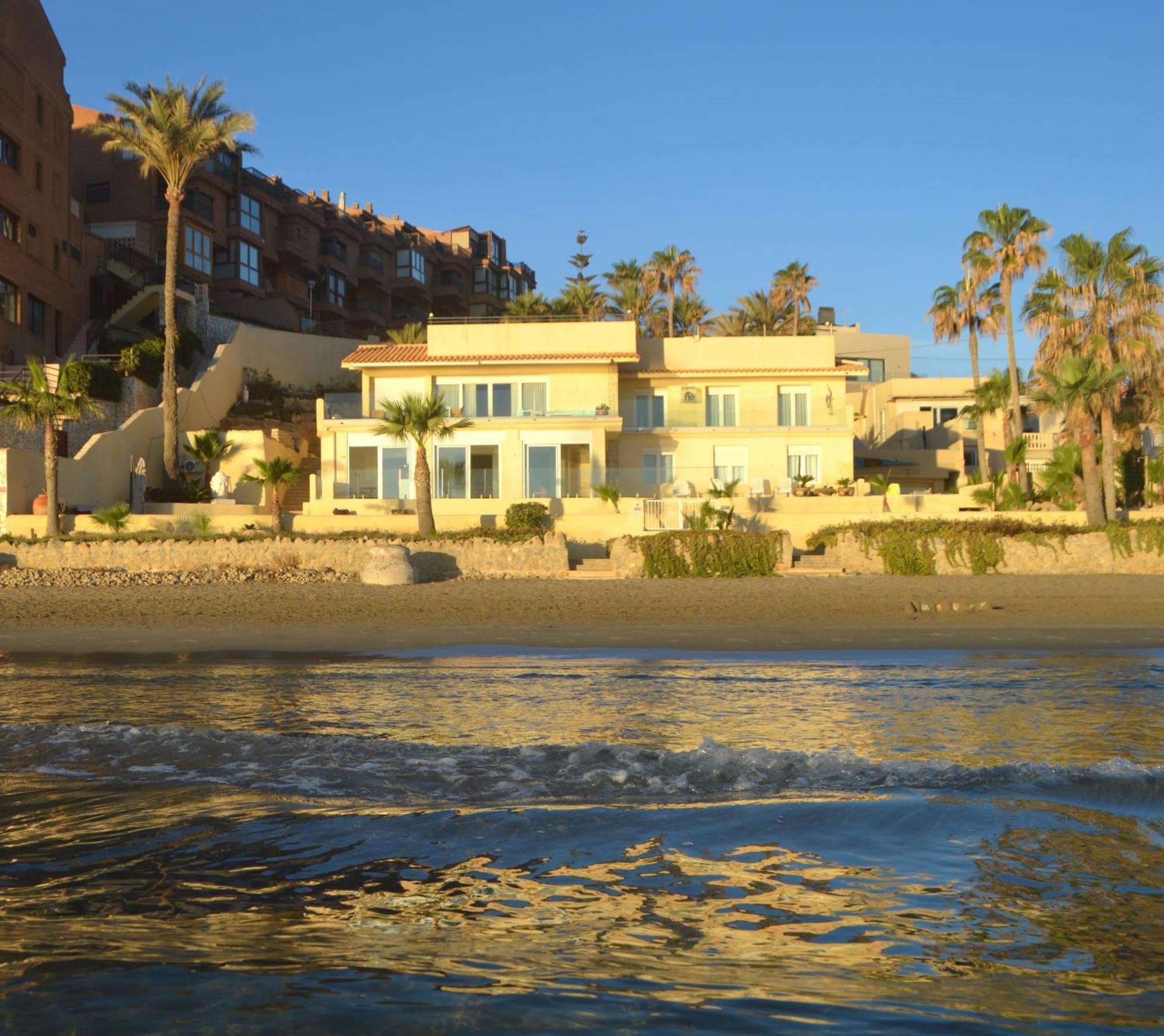 Maravilloso Apartamento Amanecer Cabo A Pie De Playa Y Mar En Chalet Roquetes Alicante Exteriör bild