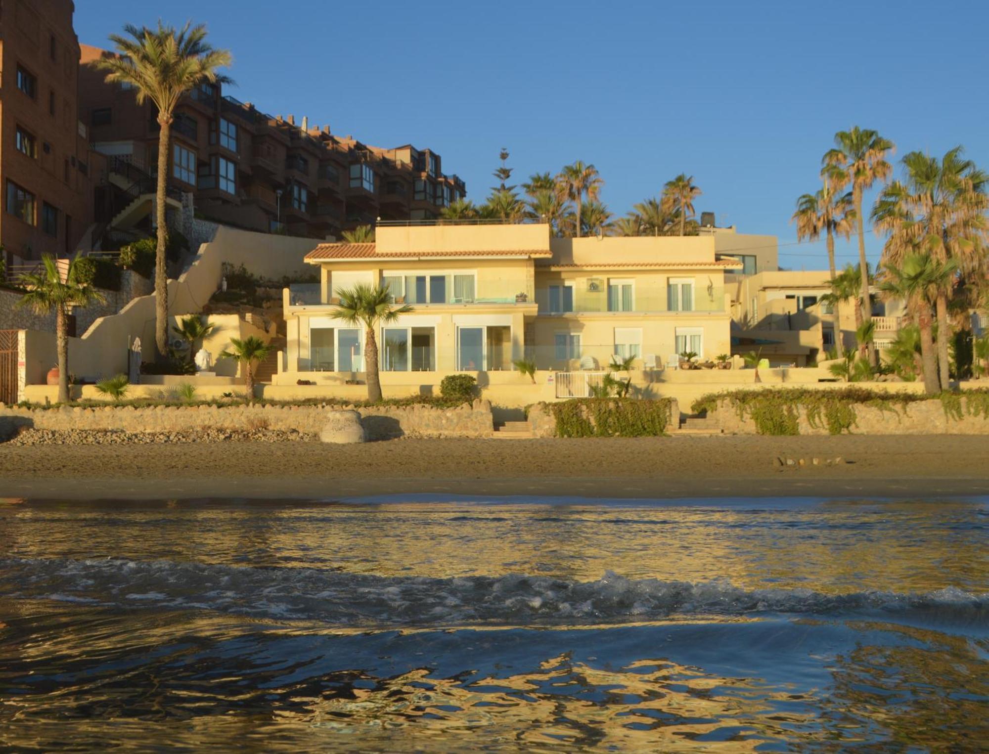 Maravilloso Apartamento Amanecer Cabo A Pie De Playa Y Mar En Chalet Roquetes Alicante Exteriör bild